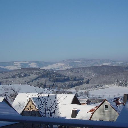 Ferienwohnung Sauerlandblick Goldhausen Buitenkant foto