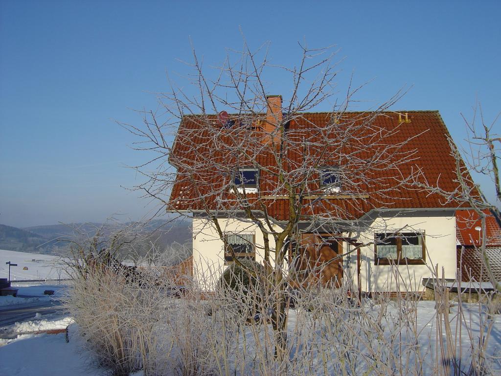 Ferienwohnung Sauerlandblick Goldhausen Buitenkant foto