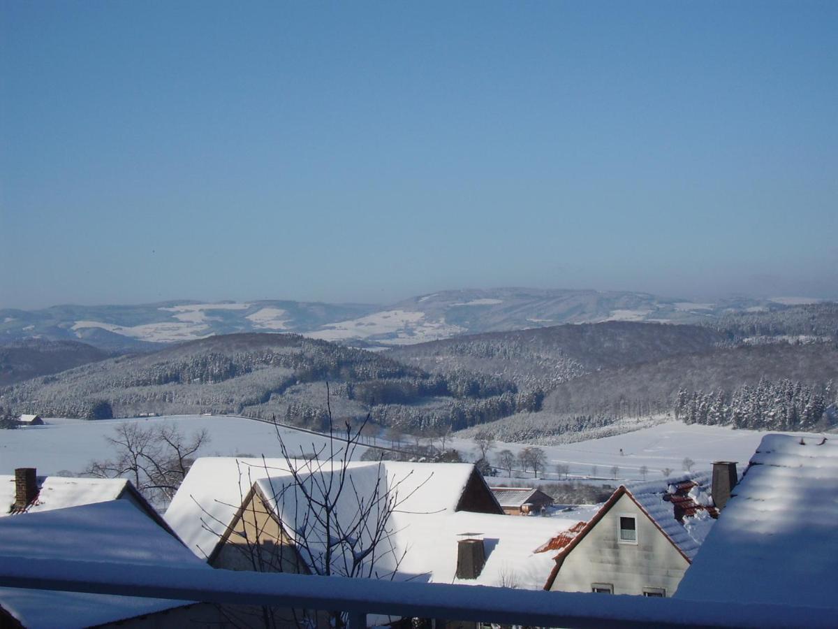 Ferienwohnung Sauerlandblick Goldhausen Buitenkant foto